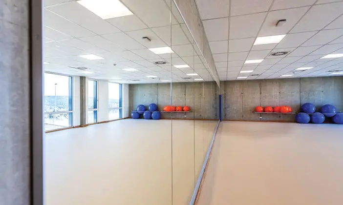 Spiegelsaal des BLSV Sportcamp Nordbayern